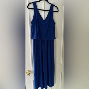 NWT Royal blue jumpsuit